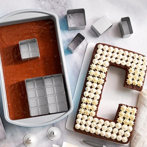 Pampered Chef Number & Letters Cake Pan - Picture 4 of 5